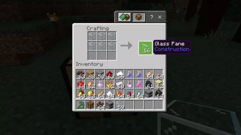 How to Make Glass Panes in Minecraft