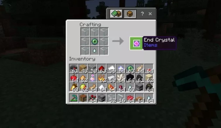 How to Craft End Crystals

