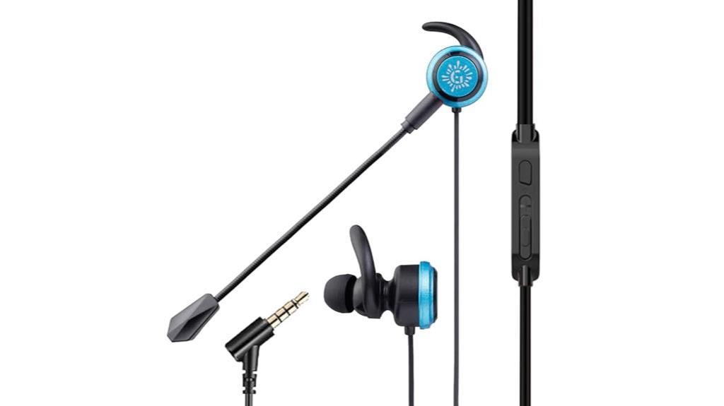 blue over ear gaming headphones