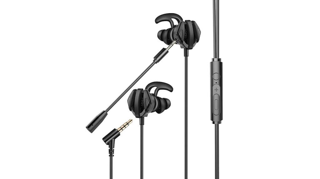 gaming earphones with microphone