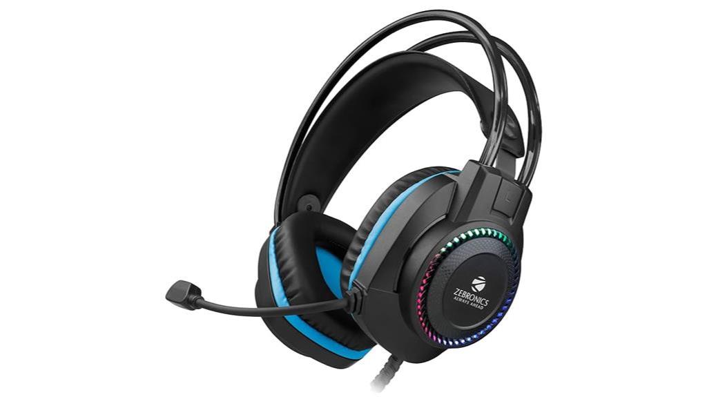 gaming headphone with led