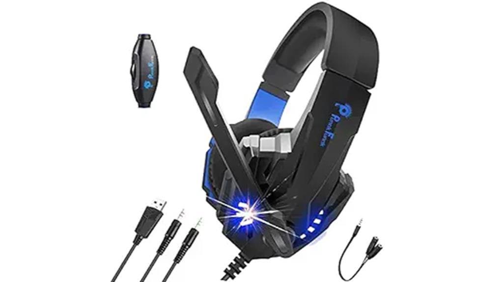 stylish gaming headphones with microphone