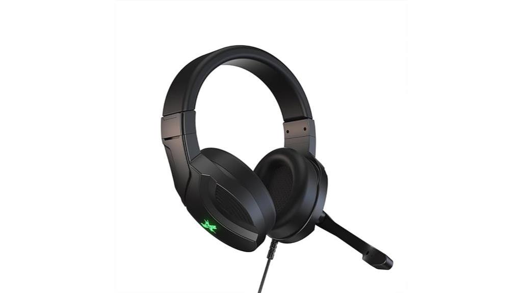 wired gaming headphones with mic