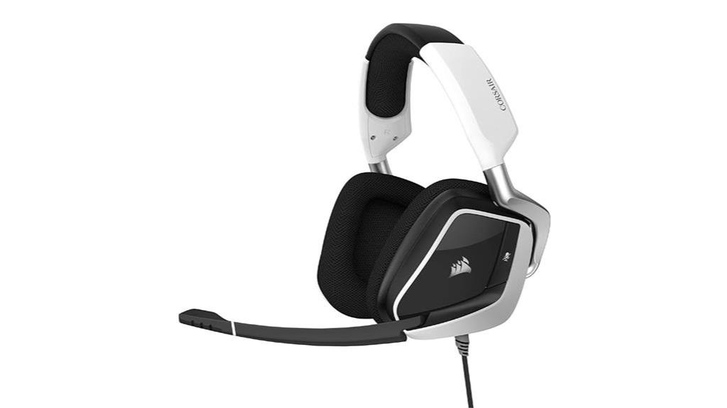 corsair gaming headphones white