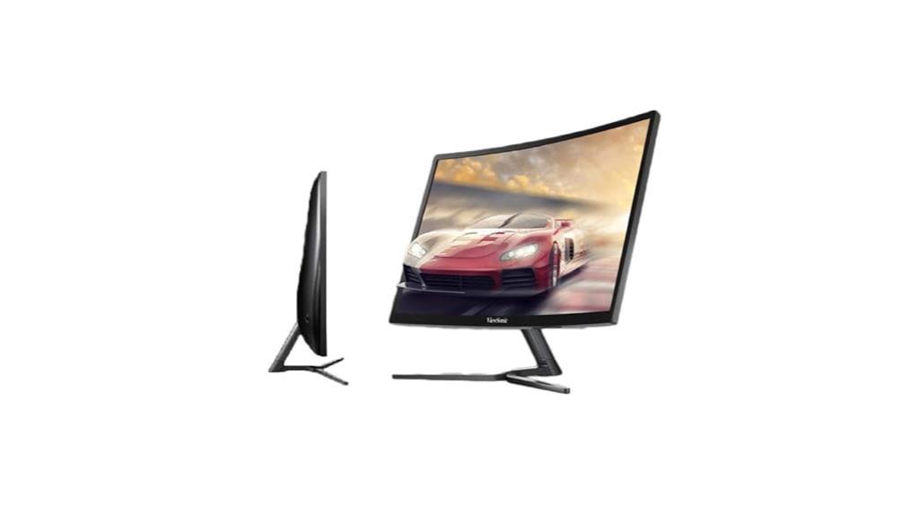 curved gaming monitor technology