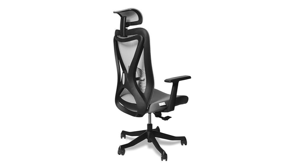 ergonomic chair with adjustability