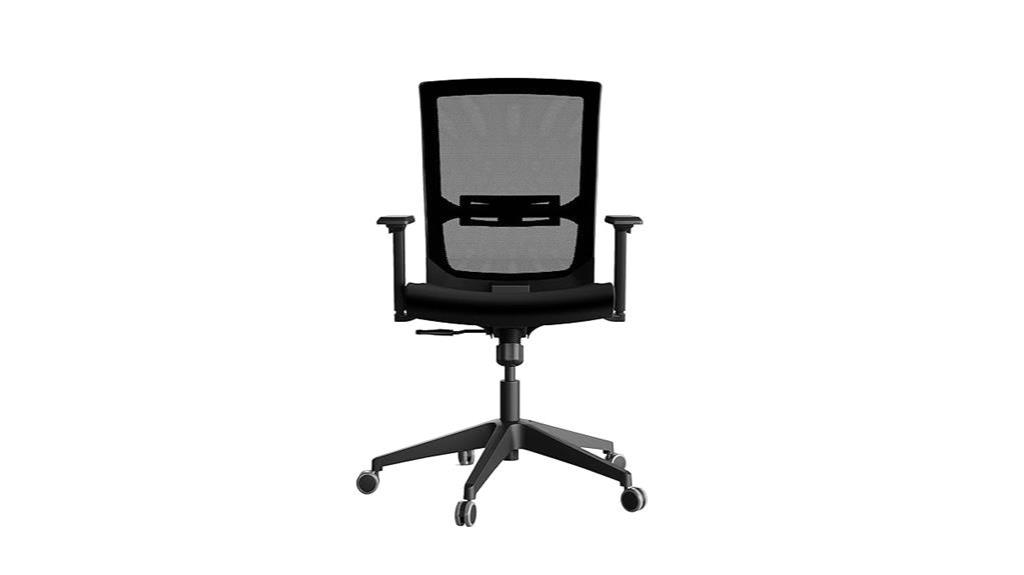 ergonomic desk chair with 3d armrest