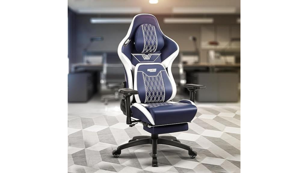 ergonomic gaming chair features