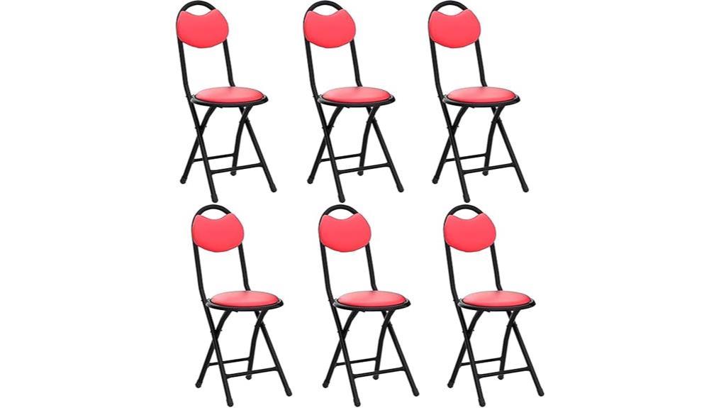 folding stool chairs set