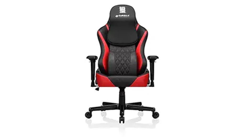 gaming chair in red