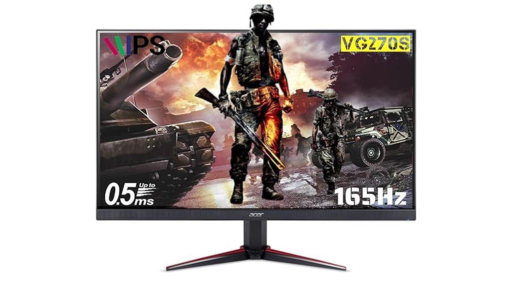 gaming monitor with clarity