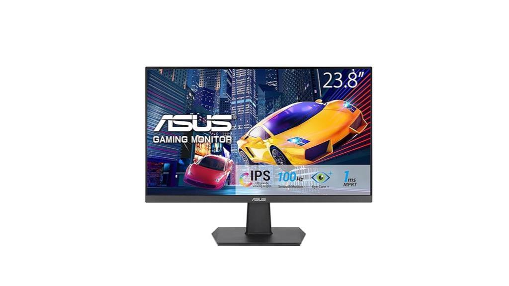 gaming monitor with eye care features
