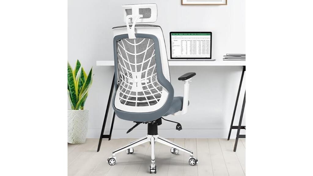 high back mesh office chair