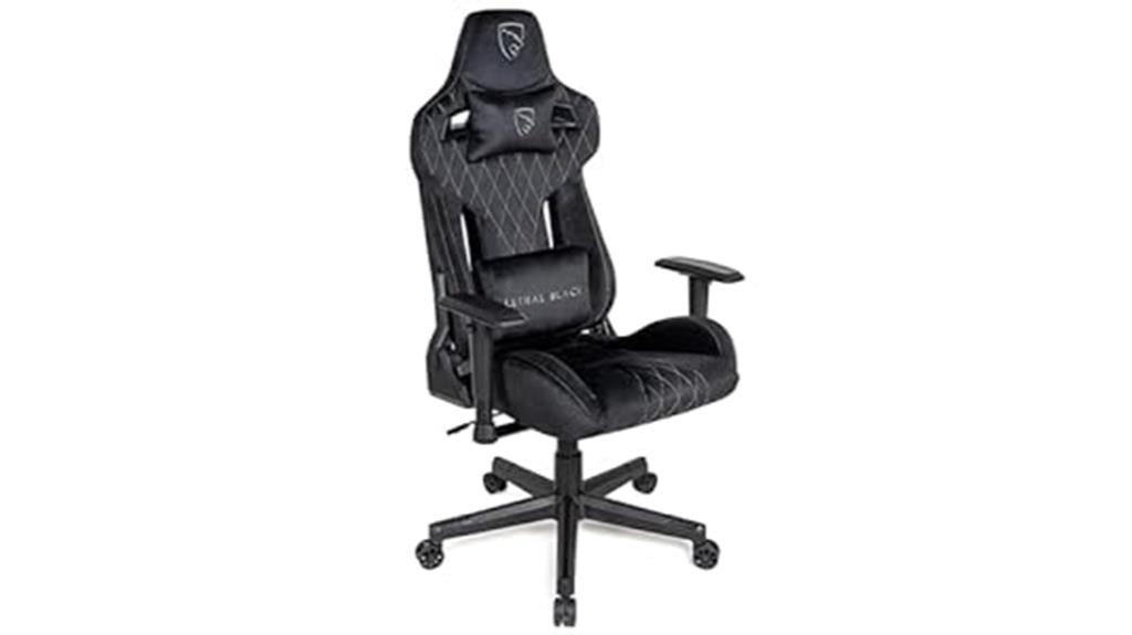 luxurious gaming chair material