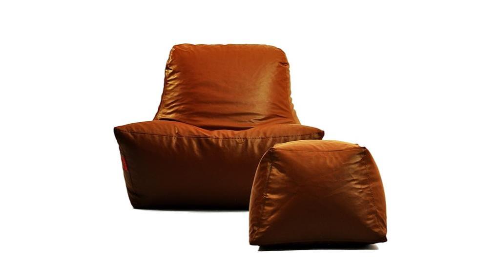 oversized gaming chair tan
