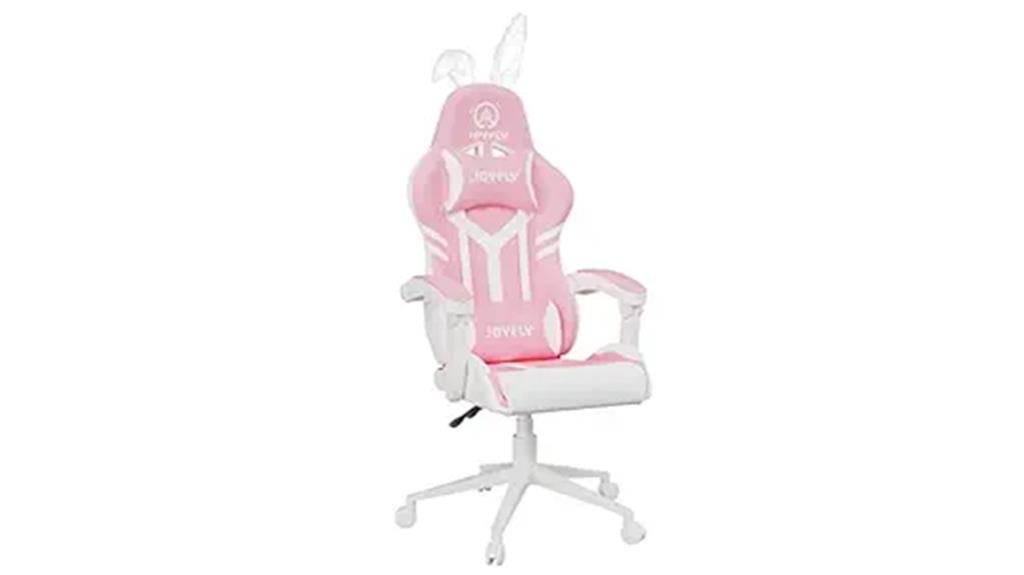 pink gaming chair for girls