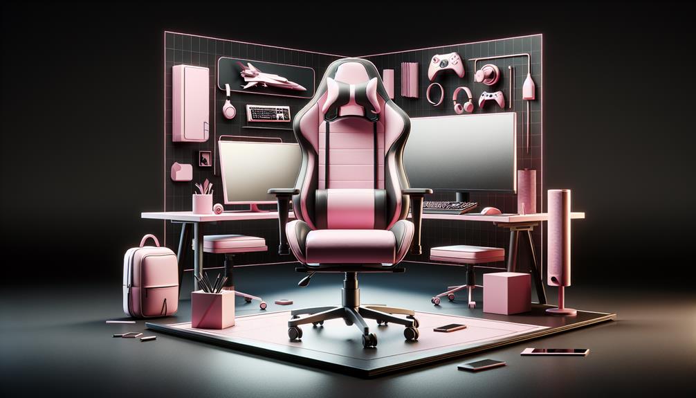 pink gaming chairs india